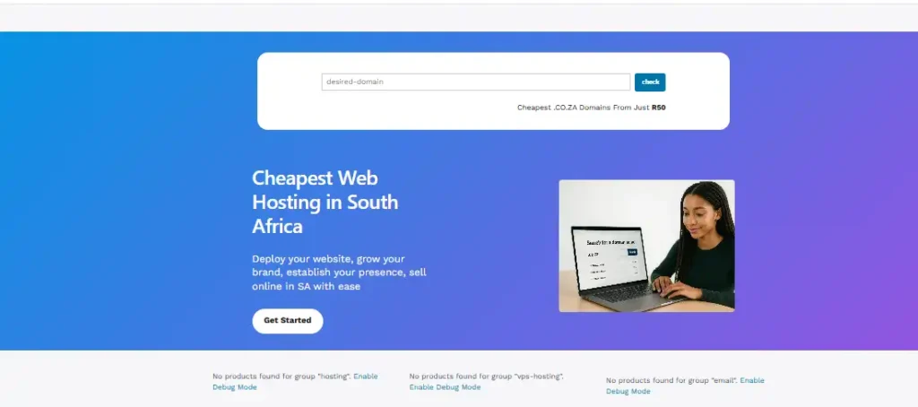 best.co.za domain and hosting