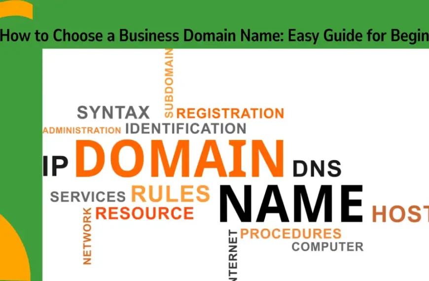 how to choose a business domain name