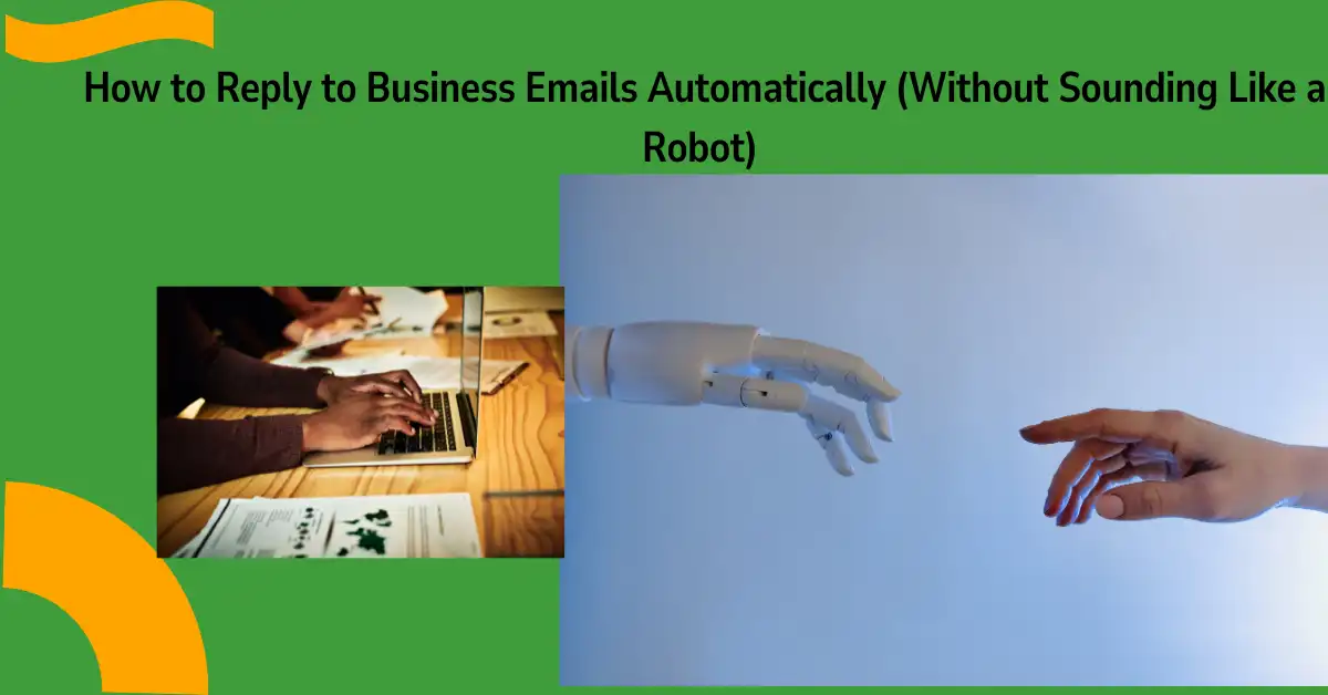 how to reply to business emails automatically