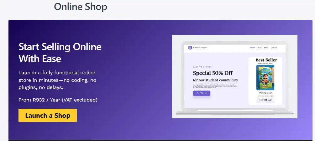 online shop