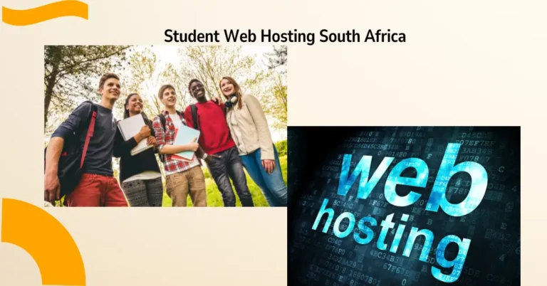 student web hosting south africa