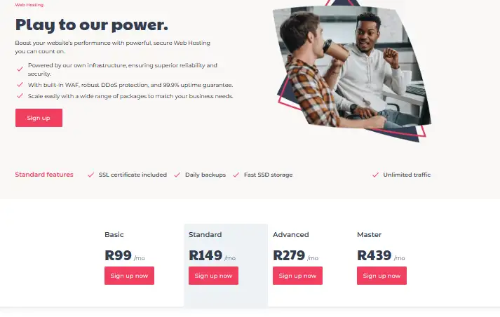 xneelo web hosting