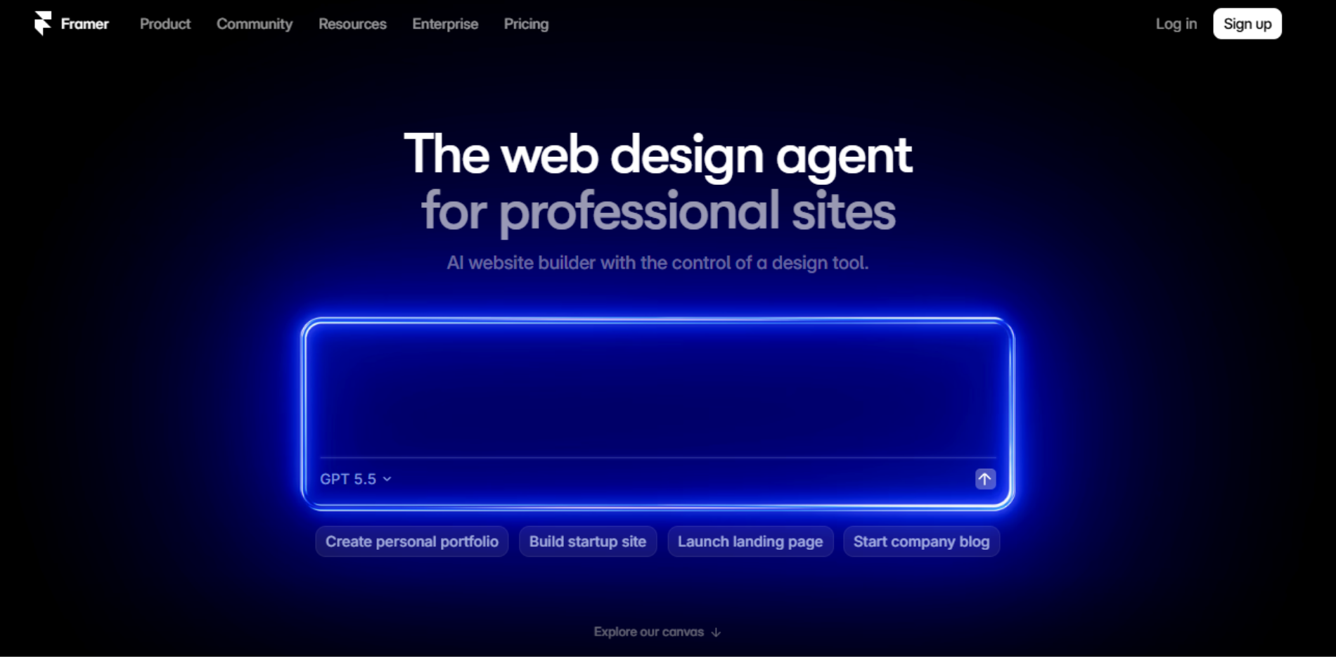 Framer AI free website builder in South Africa
