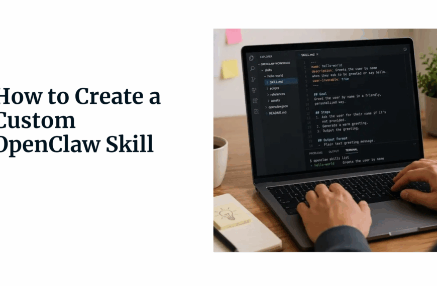 How to Create a Custom OpenClaw Skill