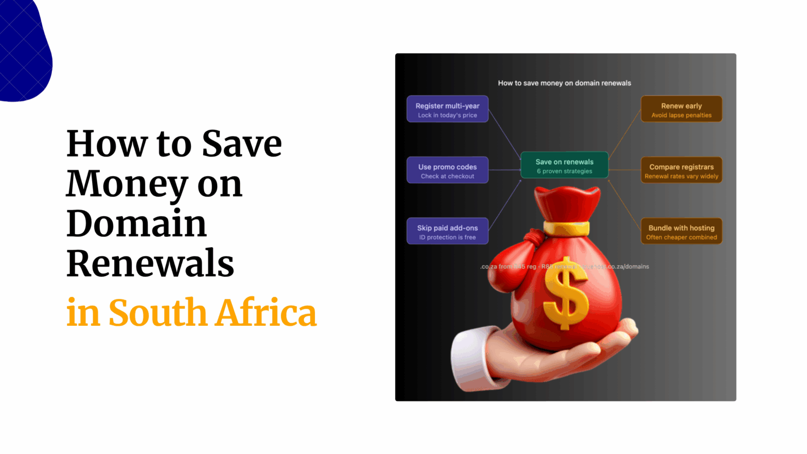 How to Save Money on Domain Renewals in South Africa