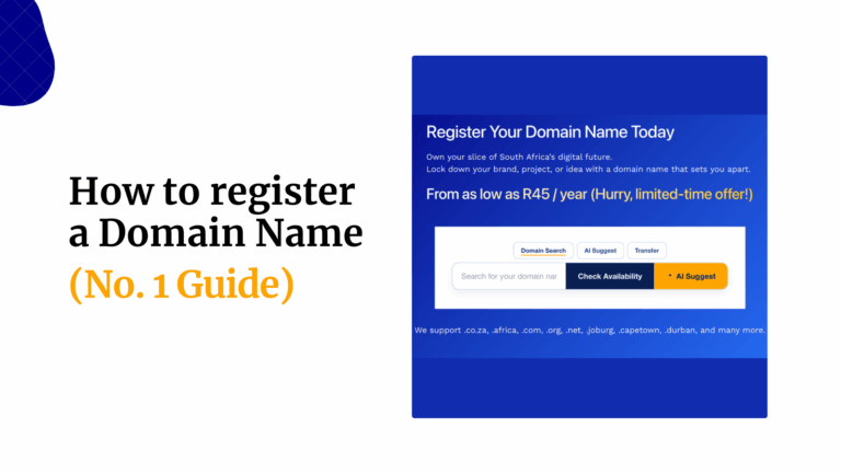 How to Register a Domain Name (No. 1 Guide)