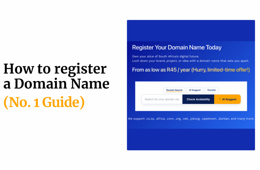 How to Register a Domain Name…