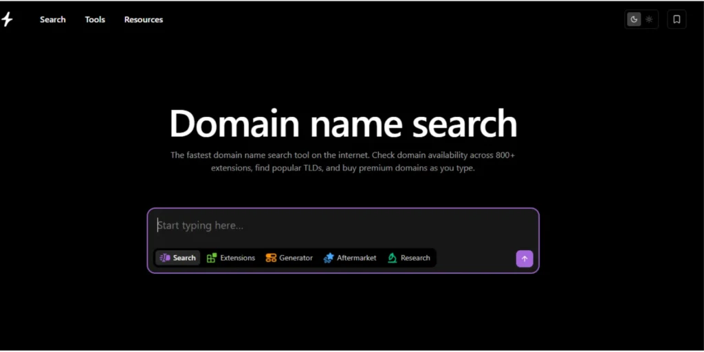 Instant Domain Search domain name generators