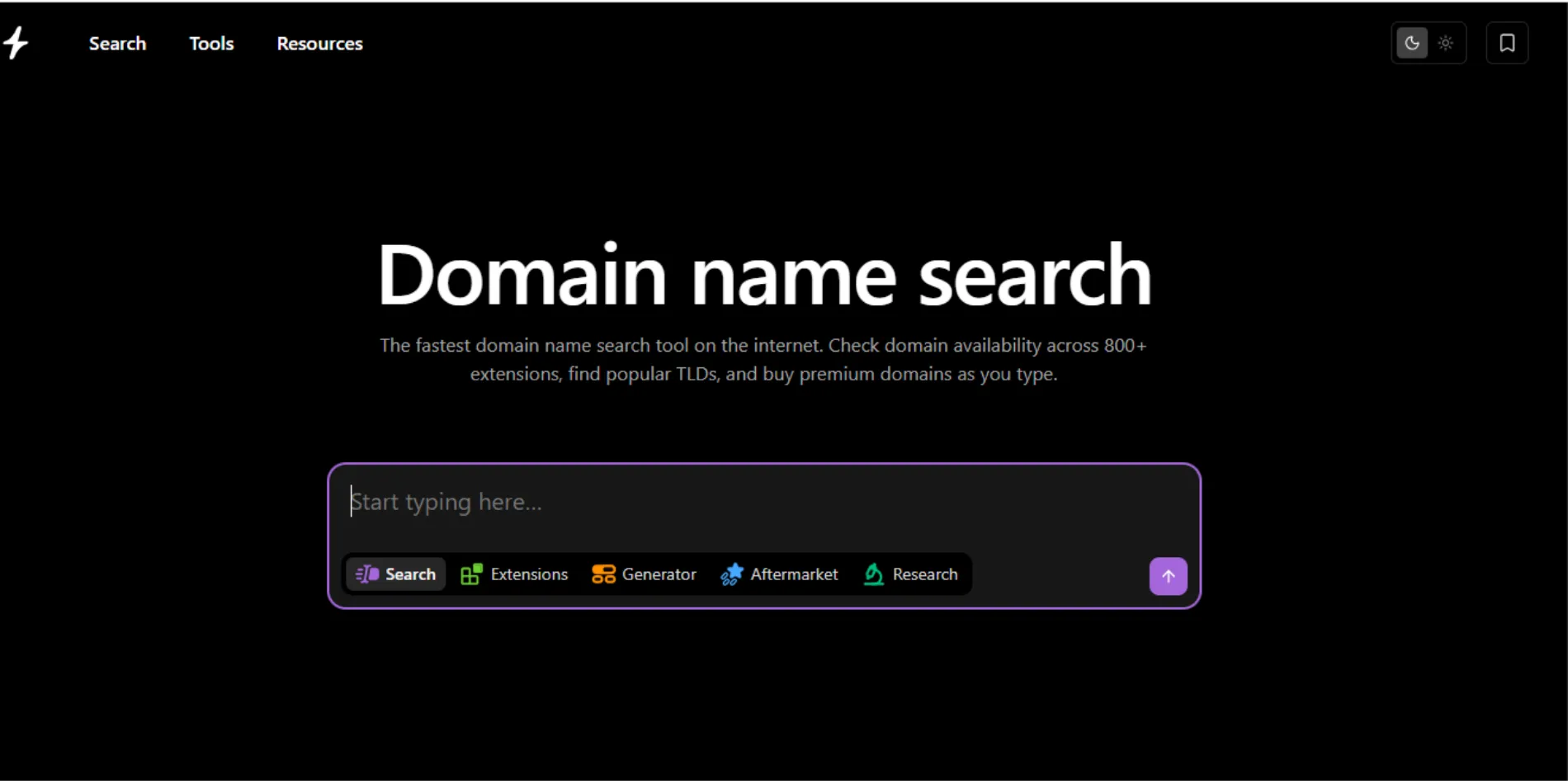 Instant Domain Search domain name generators