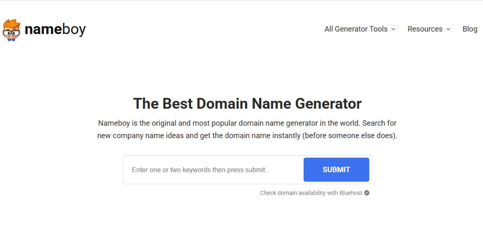 Nameboy domain name generators