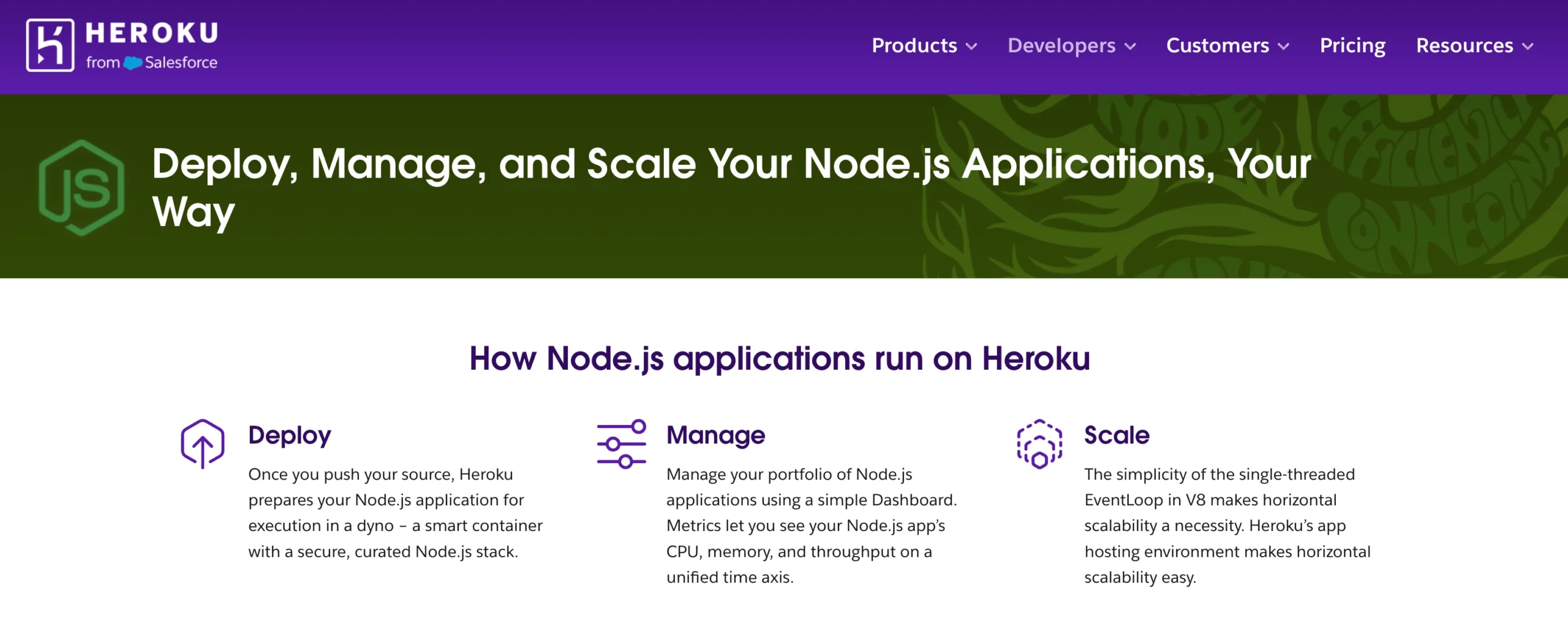 Node.js Hosting Providers: Heroku