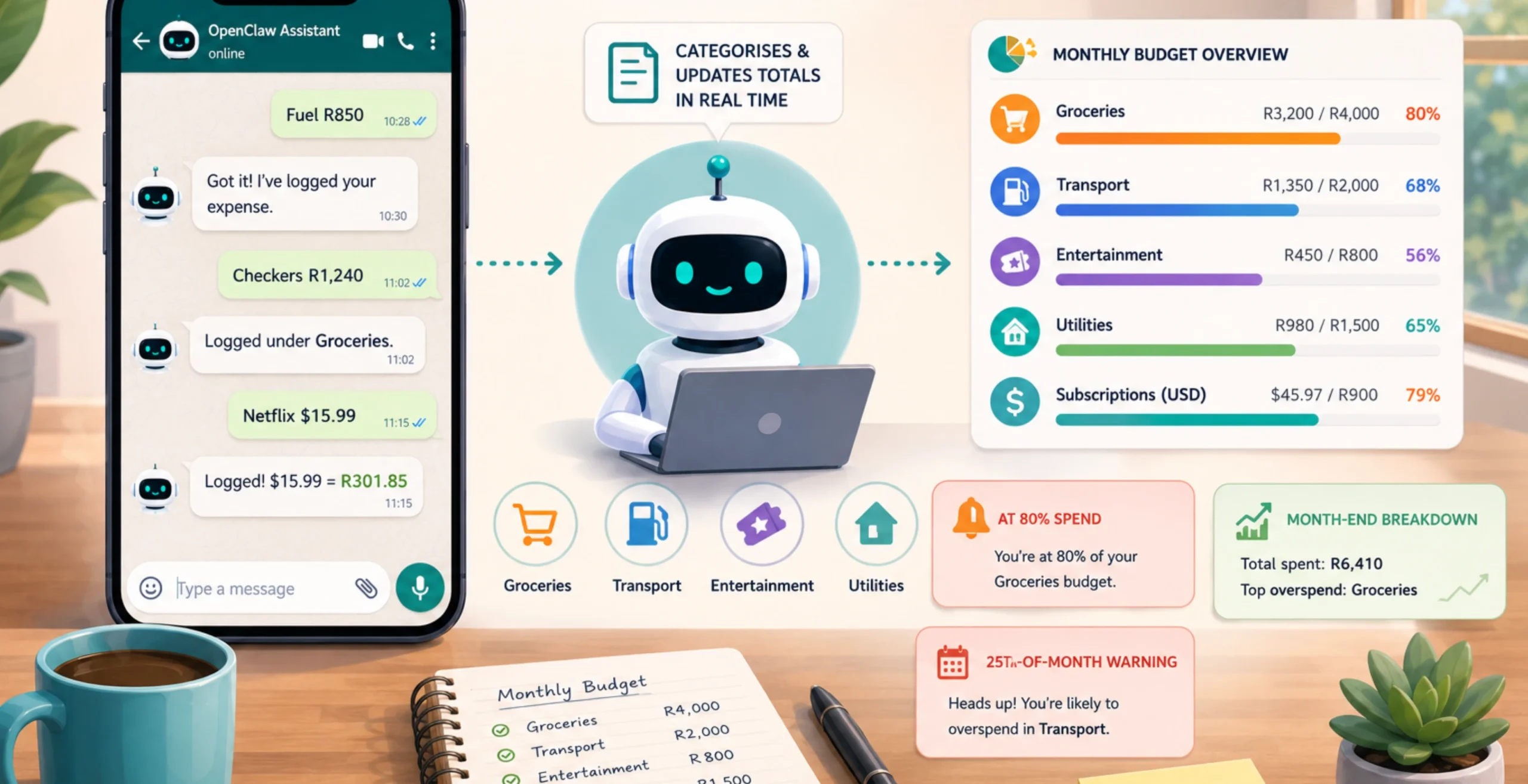 OpenClaw Personal Assistant Ideas: Budget