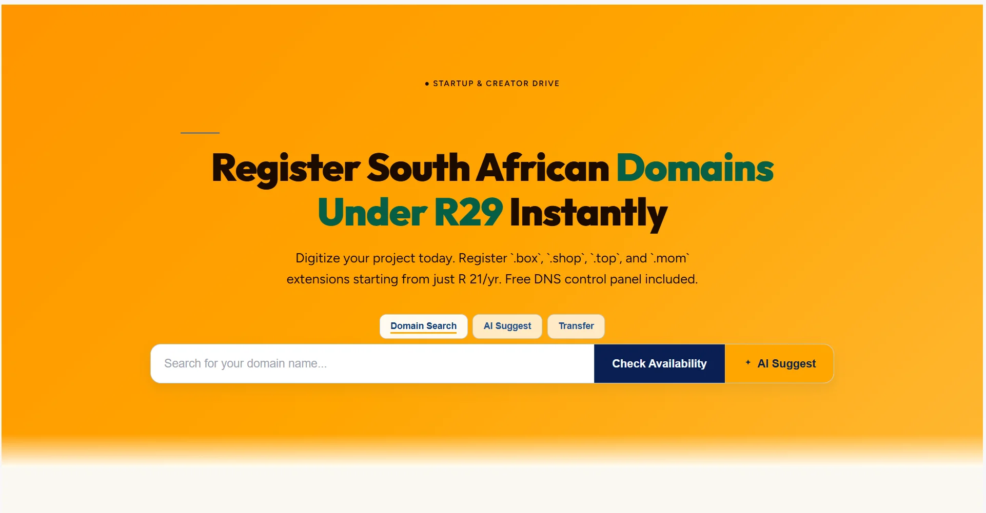 R29 Domains (.Box, .Shop, .Mom, .Top)