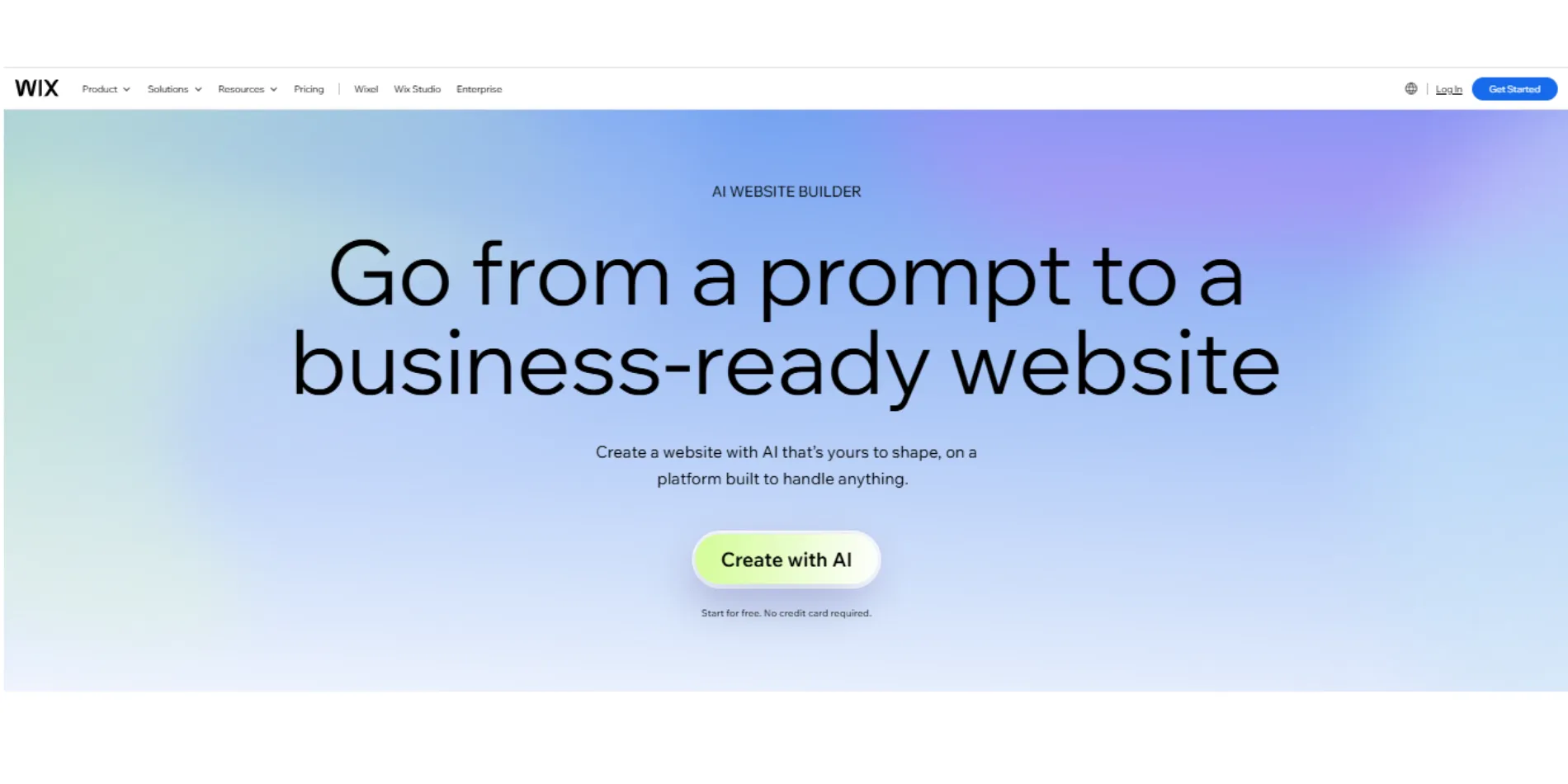 Wix AI free website builder in South Africa
