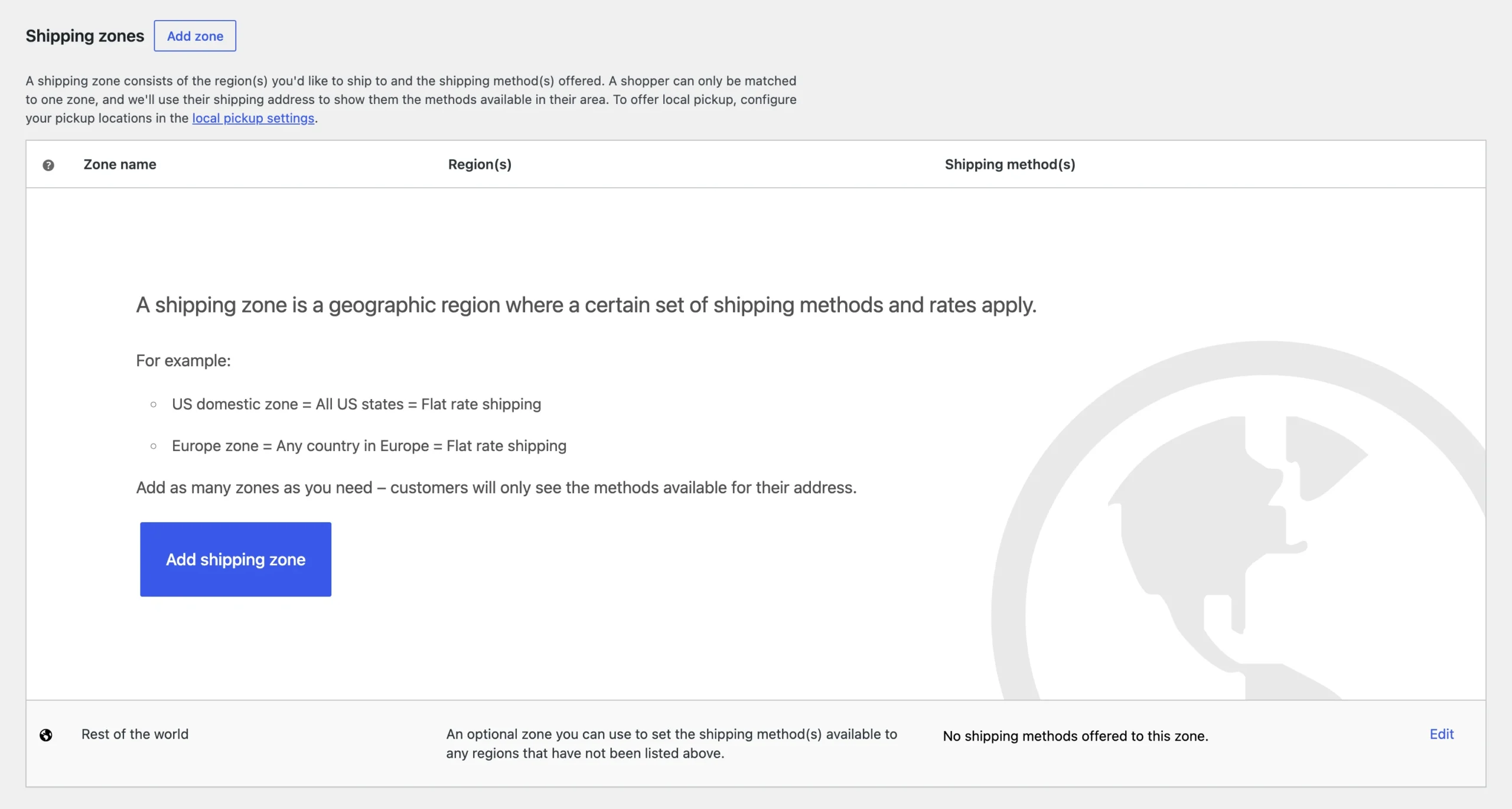 WooCommerce Store on WordPress: Shipping
