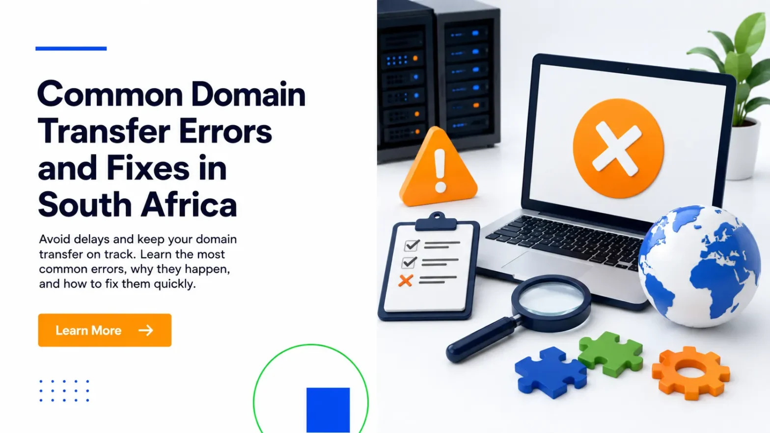 Common Domain Transfer Errors and Fixes in South Africa