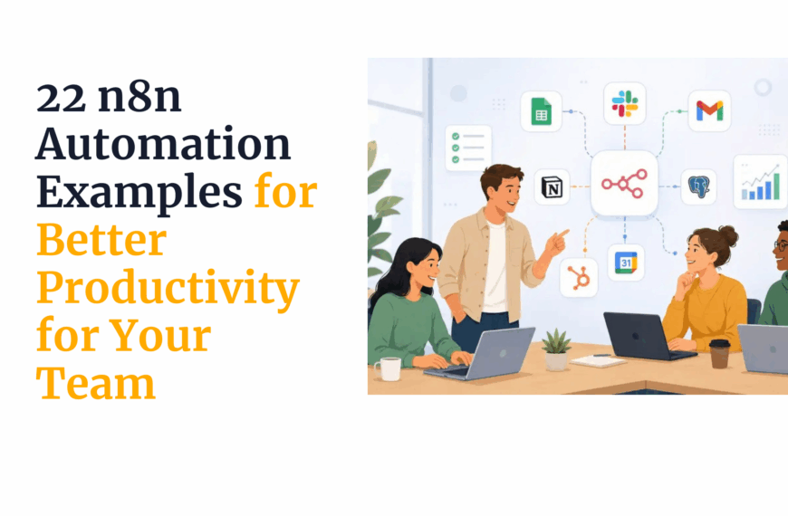 22 n8n Automation Examples for Better Productivity for Your Team