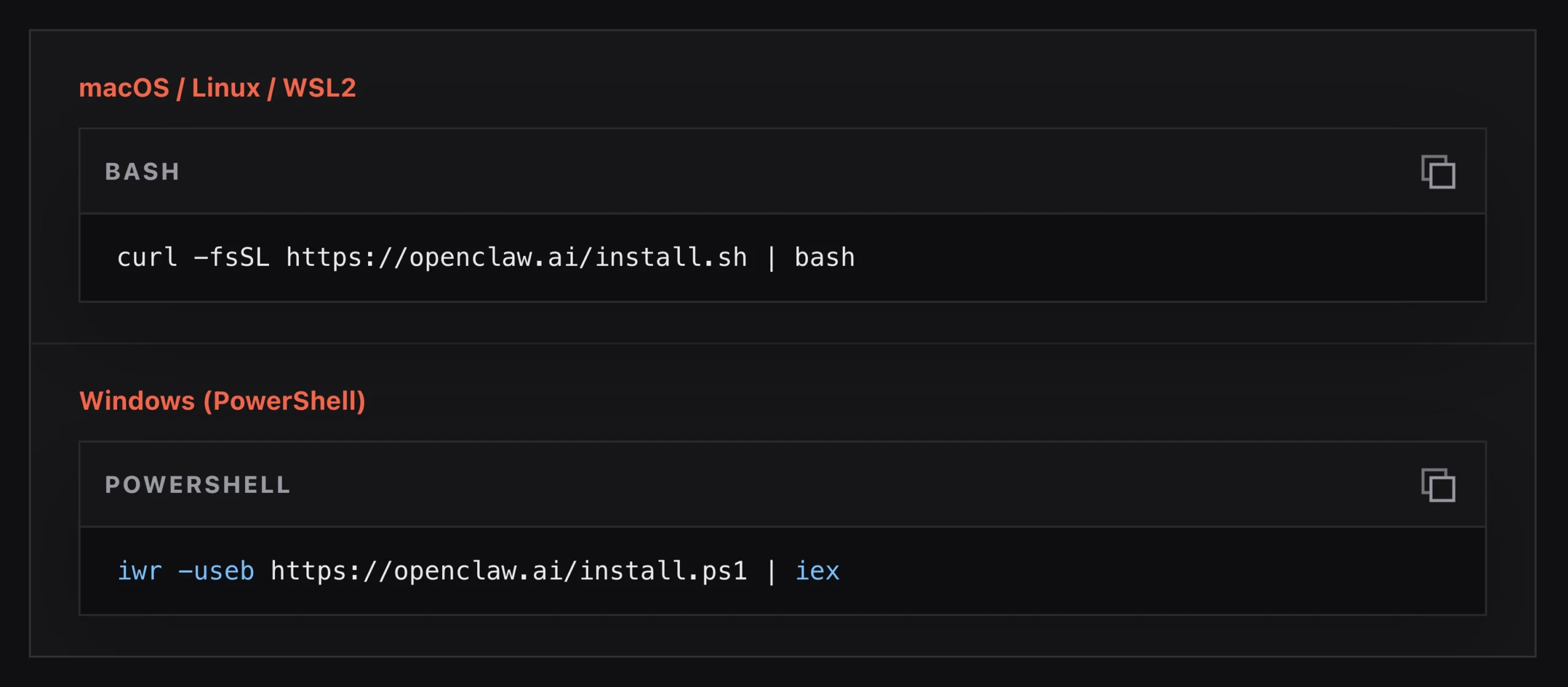 openclaw on windows 10 and 11 powershell