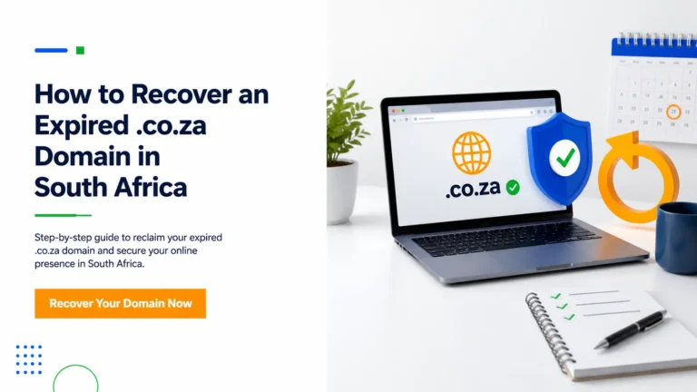 How to Recover an Expired .co.za Domain in South Africa
