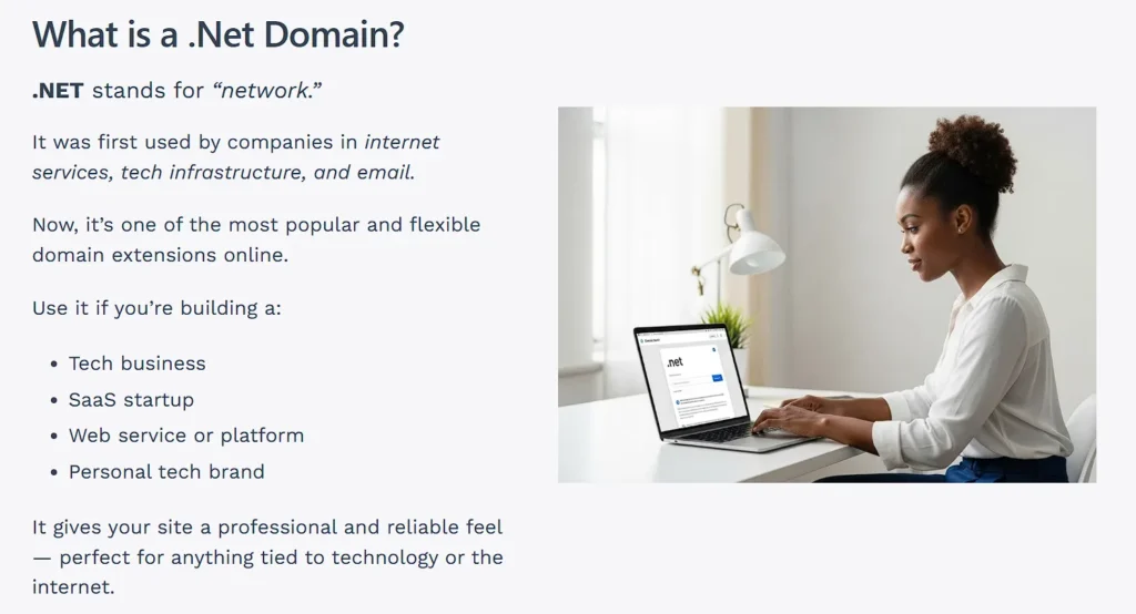 What is a .Net Domain?
.NET stands for “network.”