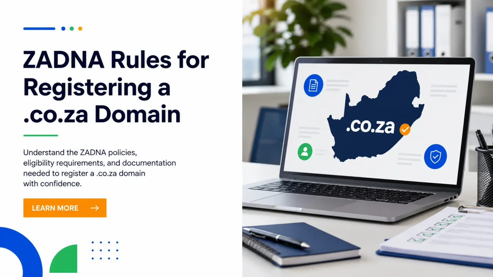 ZADNA Rules for Registering a .co.za Domain