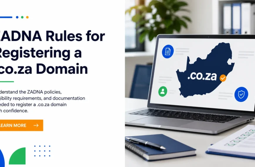 ZADNA Rules for Registering a .co.za Domain