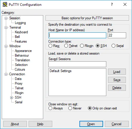 how to use putty on windows accurately 