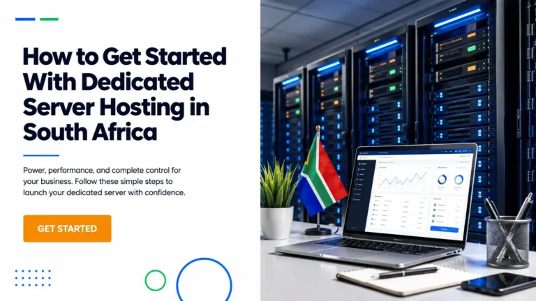 How to Get Started With Dedicated Server Hosting in South Africa