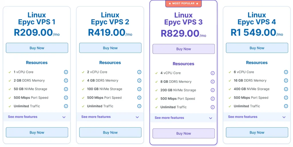 domains.co.za vps pricing