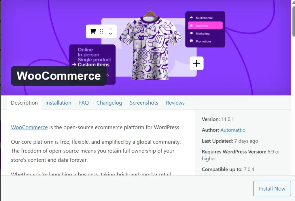 how to install woocommerce on wordpress