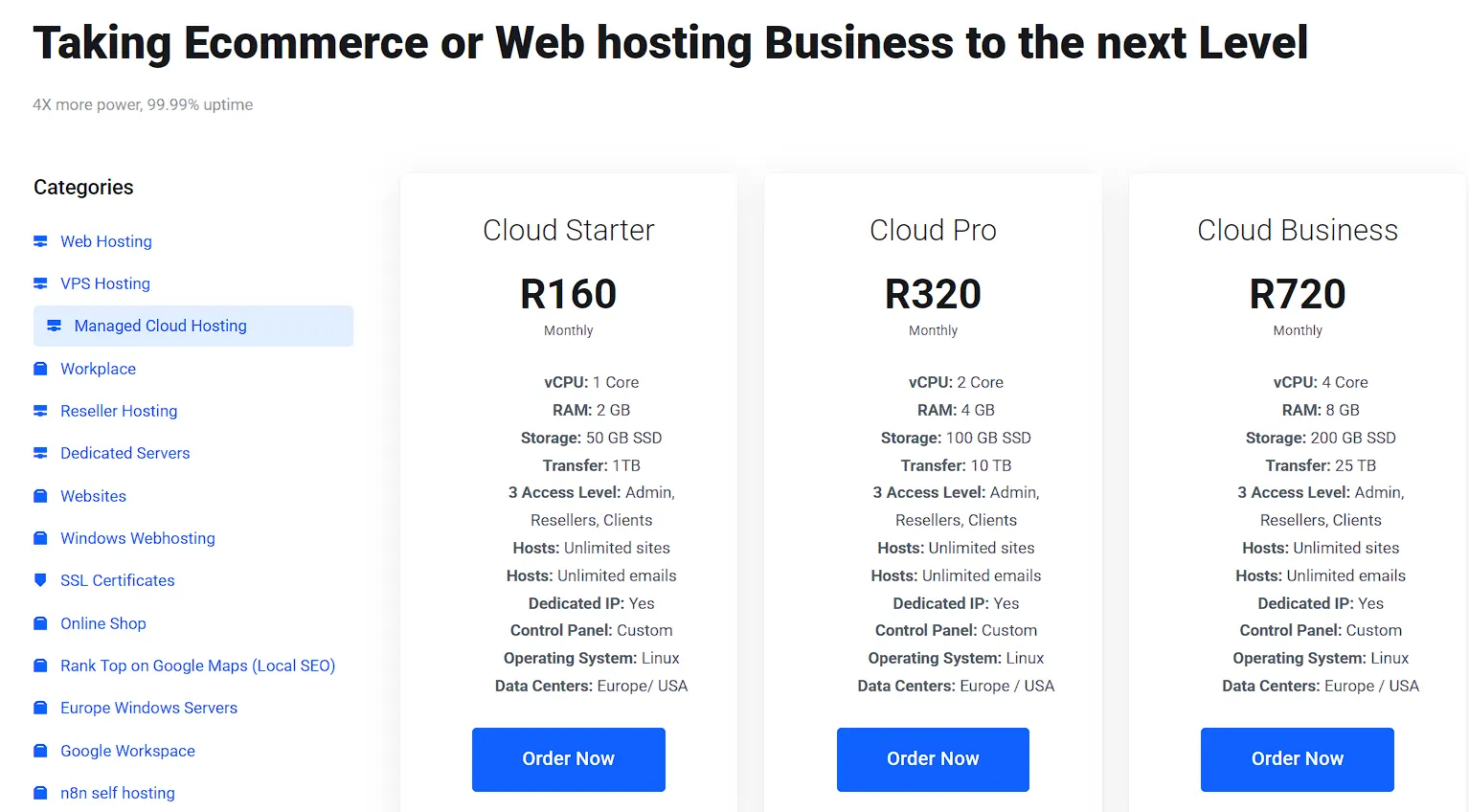 Taking Ecommerce or Web hosting Business to the next Level