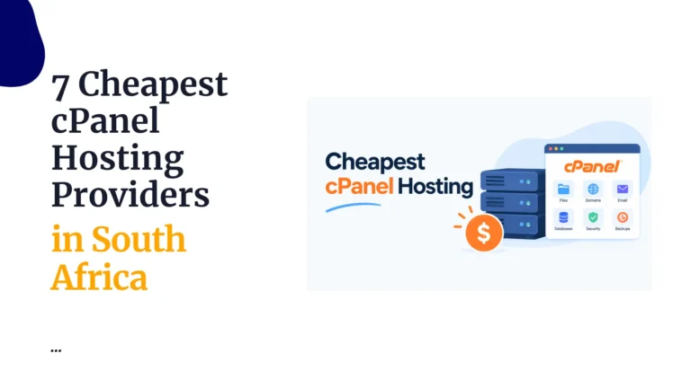 7 Cheapest cPanel Hosting Providers in South Africa