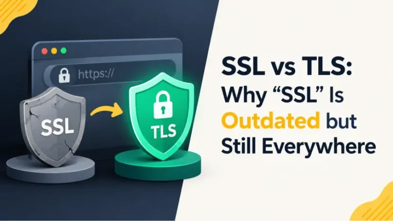 SSL vs TLS: Why "SSL" Is Outdated but Still Everywhere