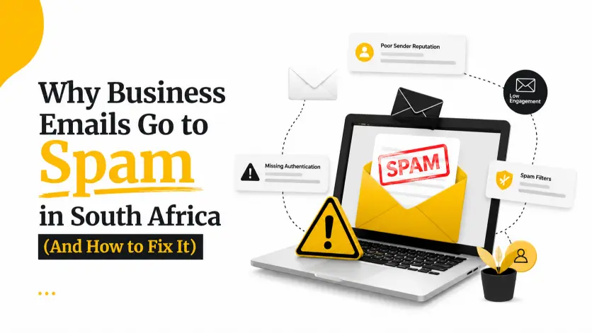 Why Business Emails Go to Spam in South Africa (And How to Fix It)