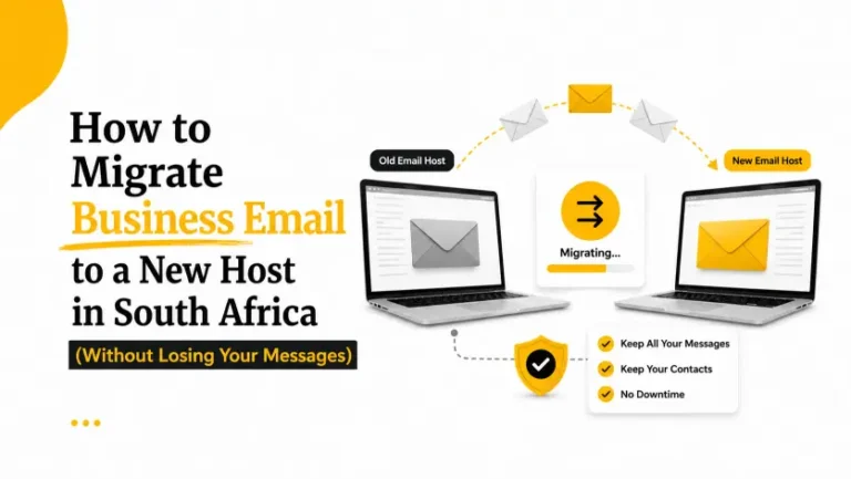 How to Migrate Business Email to a New Host in South Africa (Without Losing Your Messages)