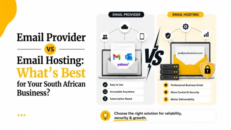Email Provider vs Email Hosting: What's Best for Your South African Business?