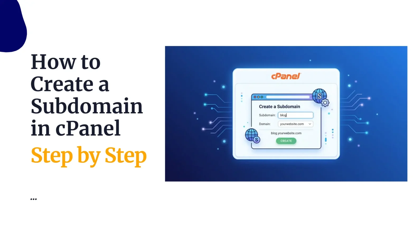 How to Create a Subdomain in cPanel Step by Step