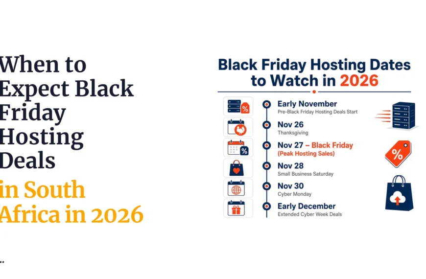 When to Expect Black Friday Hosting Deals in South Africa in 2026