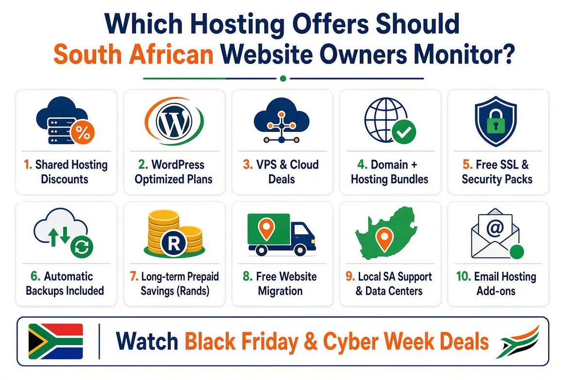 Which Hosting Offers Should South African Website Owners Monitor?