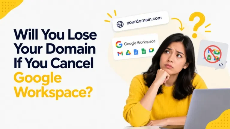 Will You Lose Your Domain If You Cancel Google Workspace?