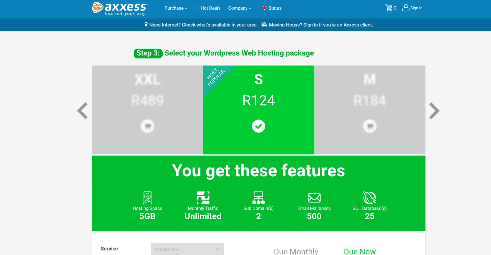 axxess hosting