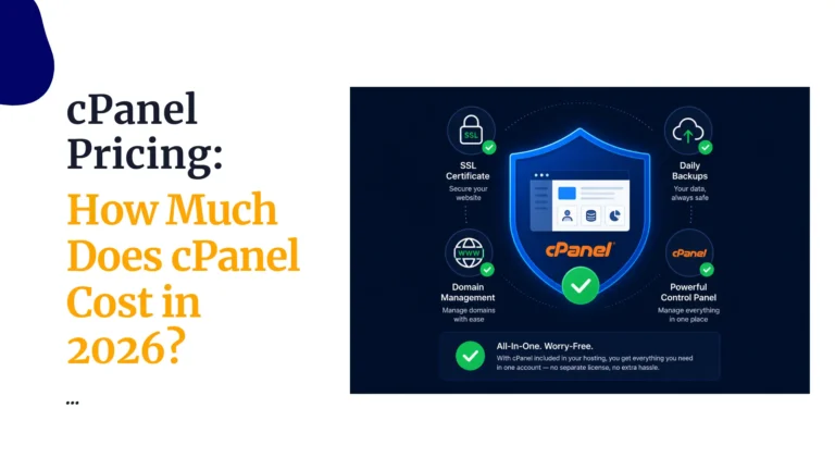 cPanel Pricing: How Much Does cPanel Cost in 2026?