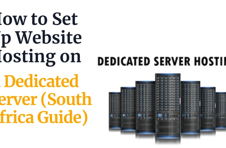 How to Set Up Website Hosting on a Dedicated Server (South Africa Guide)
