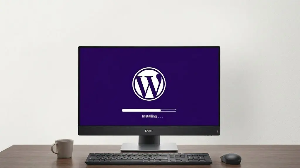 wordpress installing