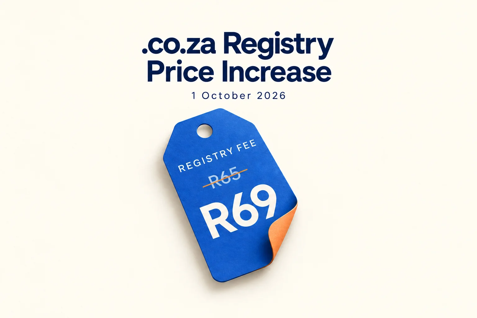 Zadna Incrases .co.za Domain Prices From October, 2026: What This Means for You.
